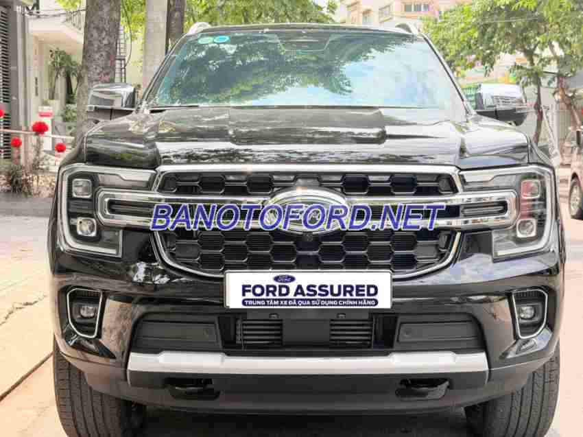 Cần bán gấp xe Ford Everest Titanium Plus 2.0L 4x4 AT năm 2024, màu Đen, Số tự động