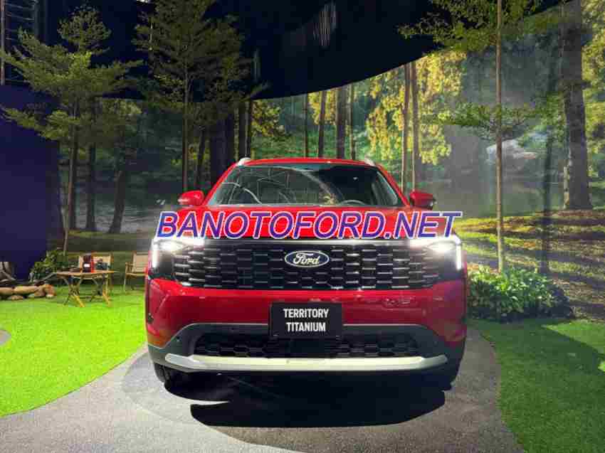 Bán xe Ford Territory Titanium 1.5 AT màu Đỏ 2026