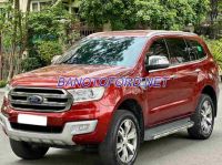 Bán Ford Everest Titanium 2.2L 4x2 AT, màu Đỏ, Máy dầu, 2016